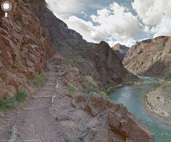 Eerste beelden Grand Canyon op Google Streetview
