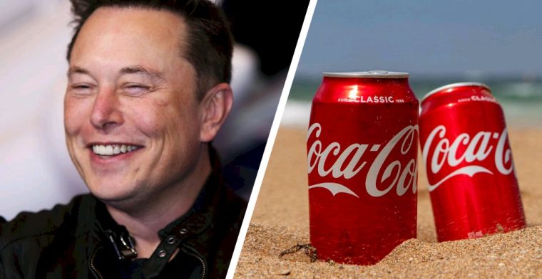 Elon Musk haakt in op grappen over overname: 'Ik wil Coca-Cola kopen'