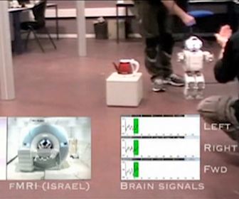Student in Israel bestuurt met zijn gedachten een robot in Frankrijk