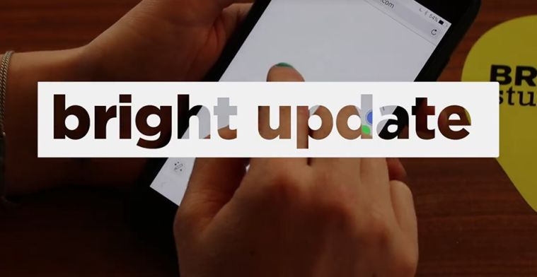 Bright Update: tekenen met Google en interactieve film