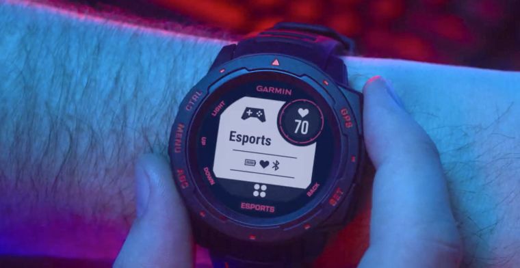 Smartwatch voor gamers toont hartslag in livestream