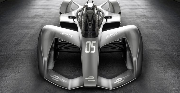 Elektrische racewagens krijgen futuristisch design