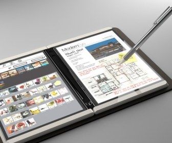 Microsoft maakt tablet met twee schermen