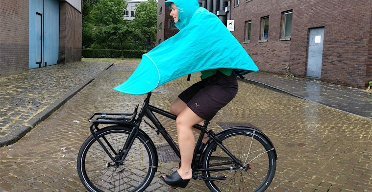 Eerste indruk: Boncho-regenponcho voor fietsers