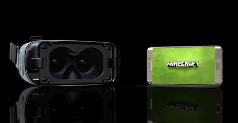 Minecraft-versie voor Samsungs Gear VR-bril verschenen