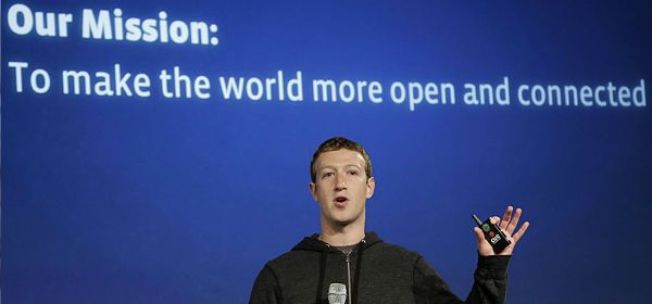 Mark Zuckerberg wil iedereen ter wereld van internet voorzien
