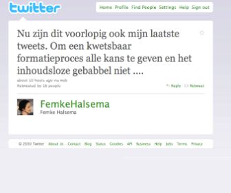 Femke Halsema Stopt Tijdelijk Met Twitteren