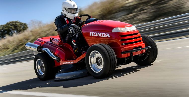 Deze grasmaaier van Honda is de snelste ooit