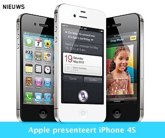 Apple kondigt iPhone 4S aan