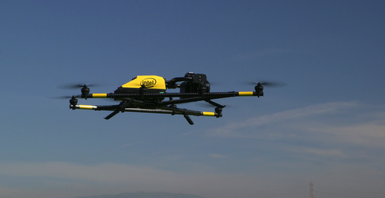 Video: Intel demonstreert drone voor bedrijven