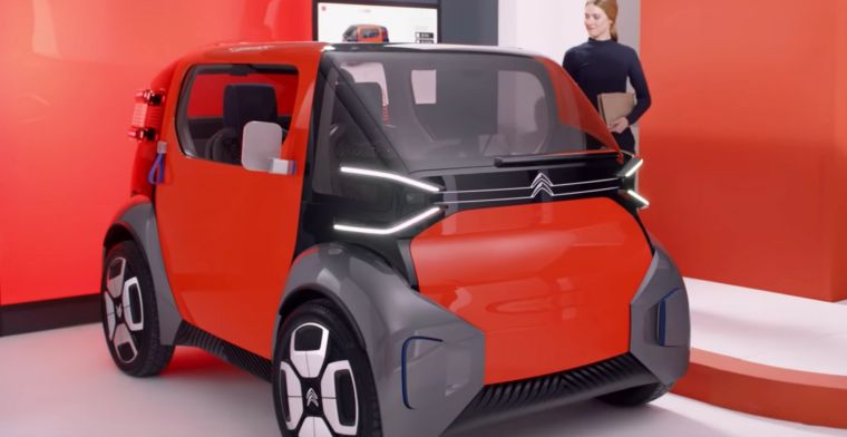 Citroën werkt aan elektrische tweezitter voor de stad