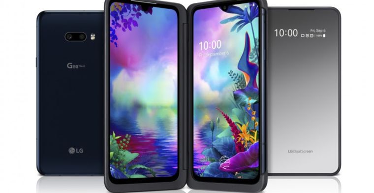 Nieuwe LG-telefoon krijgt extra scherm met hoesje