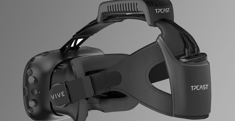 HTC maakt VR-bril Vive draadloos met nieuwe add-on