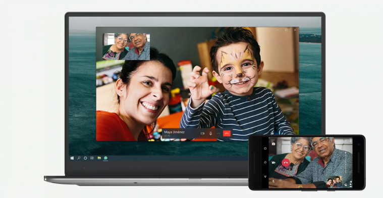 Video- en audiobellen kan nu ook via de desktop-app van WhatsApp