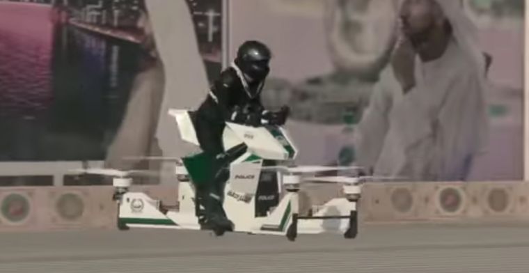 Politie Dubai wil met hoverbikes gaan vliegen