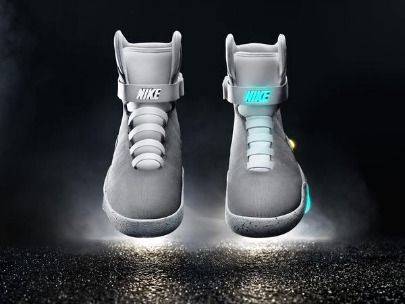 Nike lanceert zelfstrikkende schoen uit Back to the Future