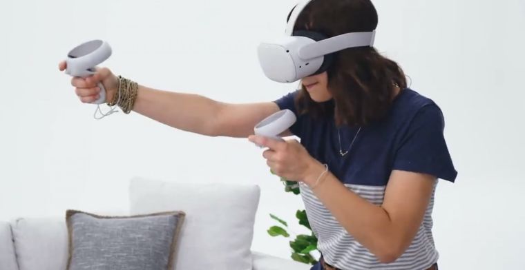 Facebook zet nieuwe VR-bril te vroeg online