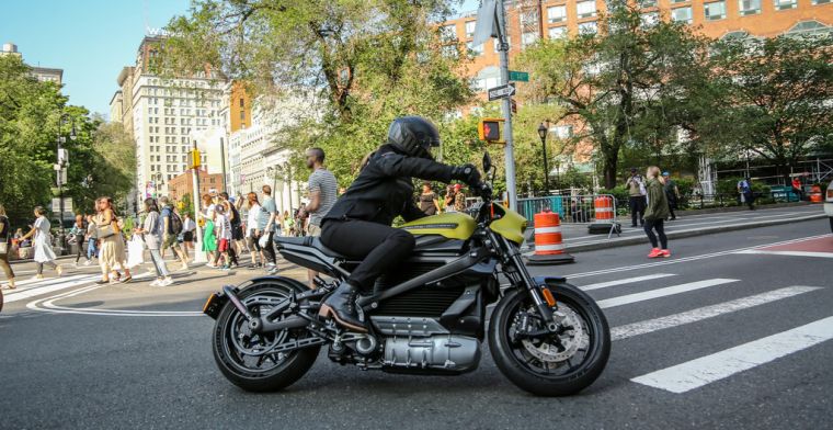 Elektrische Harley Davidson in 3 seconden naar 100 km/u