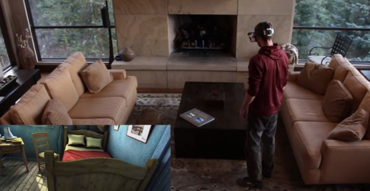 Deze VR-headset voor iPhones scant de omgeving