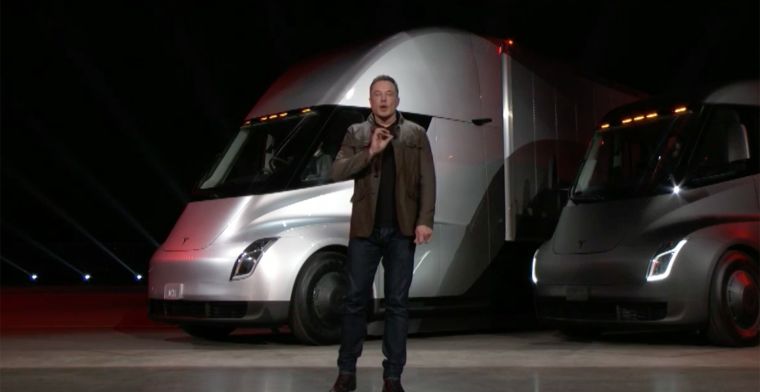 Tesla lanceert elektrische truck en nieuwe sportwagen