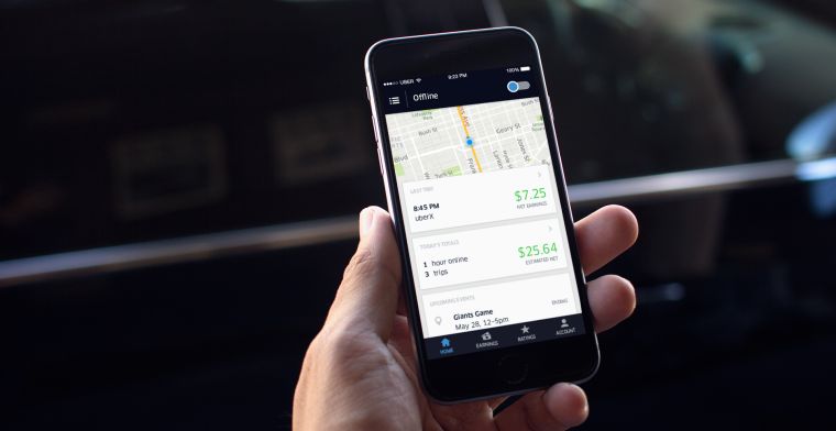 Uber lanceert functie voor fooi geven in Nederlandse app