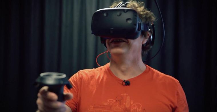 Getest: VR-bril HTC Vive, rondlopen in virtual reality