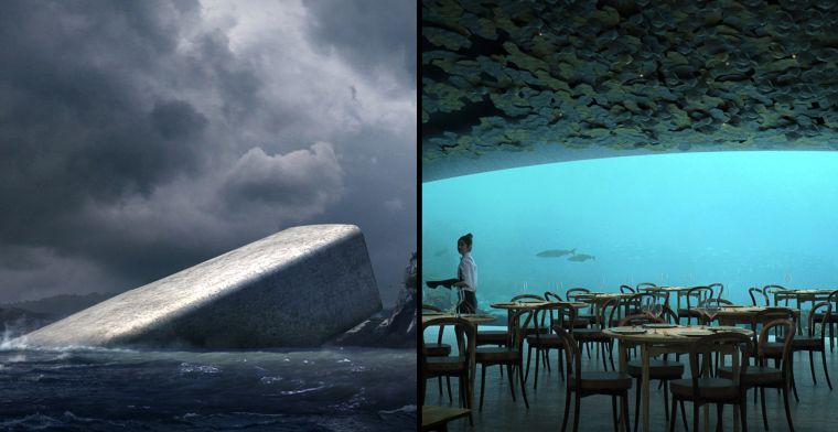 Spectaculair: eerste onderwaterrestaurant van Europa