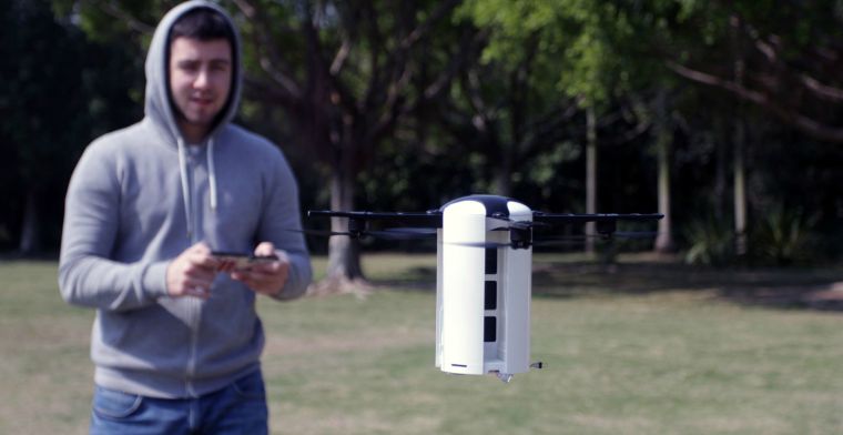 Opvouwbare budget-drone is hit op Kickstarter