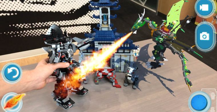 Lego AR-app wekt bouwwerken tot leven
