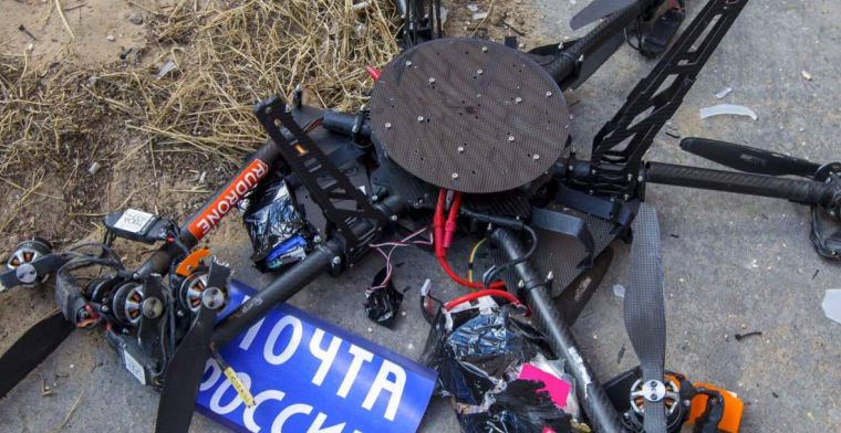 Video: Russische 'postdrone' crasht bij eerste vlucht