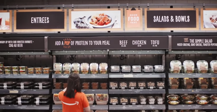 Amazon opent kassaloze supermarkt voor publiek