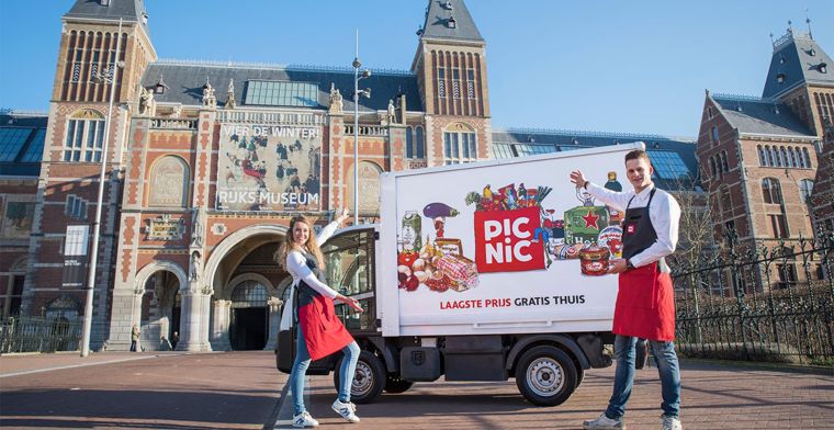 Online supermarkt Picnic nu ook in Amsterdam