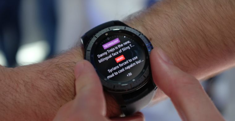 Veel dikker en iets beter: Samsungs nieuwe smartwatch Gear S3