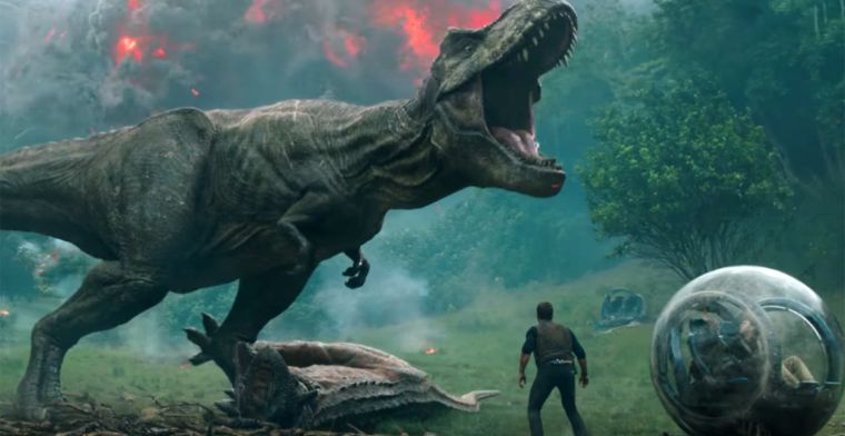 Video: de trailer van Jurassic World: Fallen Kingdom