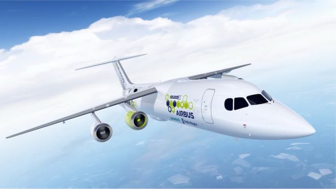 Airbus, Siemens en Rolls-Royce werken aan hybride vliegtuig