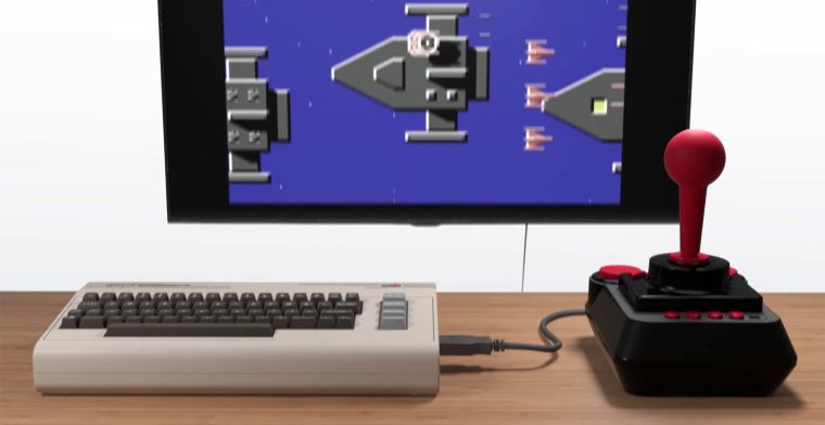 Mini-versie Commodore 64 eind maart te koop