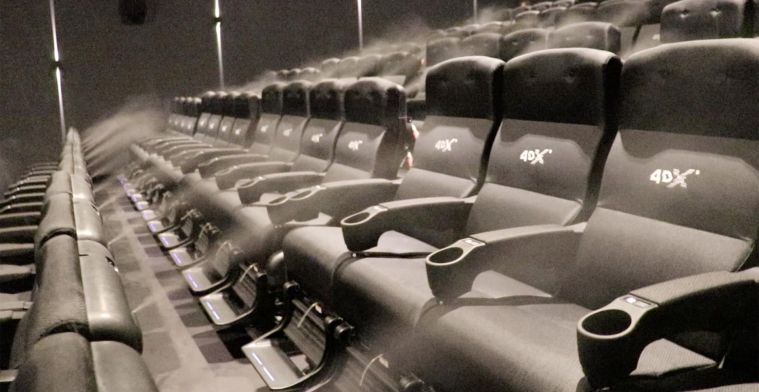 Pathé opent '4D-bioscopen' met bewegende stoelen en geur