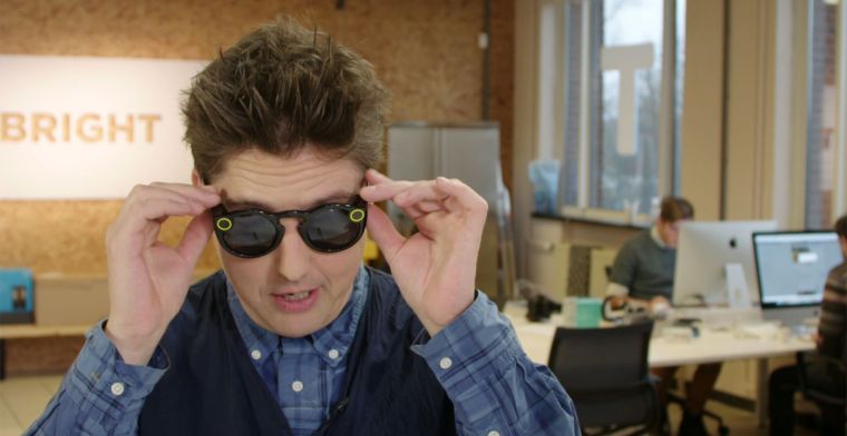 'Snap werkt aan betere Snapchat-brillen'