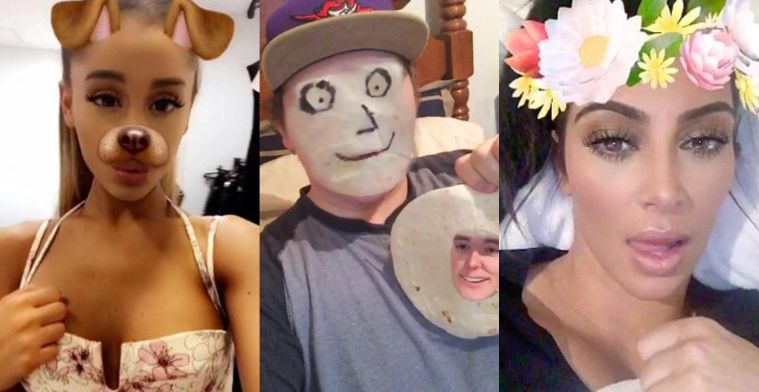 Dit zijn de tien populairste Snapchat-filters van dit jaar