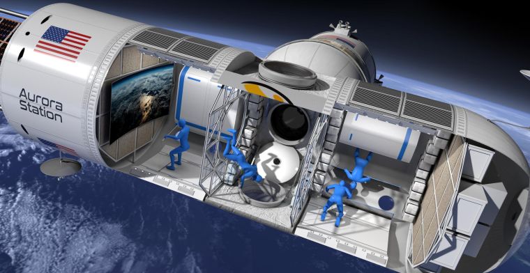 Bucketlist: slapen in ruimtehotel kan vanaf 2022