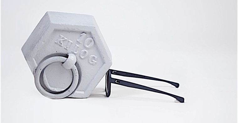 Deze 3D-geprinte bril is onbreekbaar