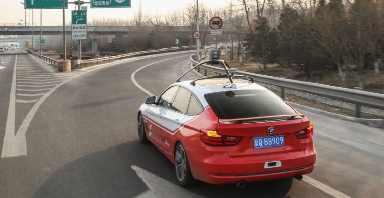 Ook in Beijing gaan zelfrijdende auto's rijden