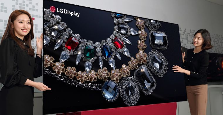 LG komt met een 88-inch 8K OLED-scherm