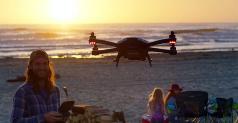 GoPro komt met cameradrone die ook selfies schiet
