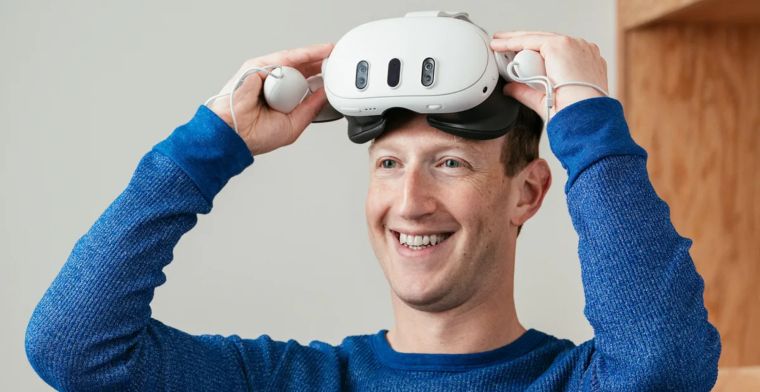Zuckerberg over Apple Vision Pro: 'Niet de toekomst die ik wil'