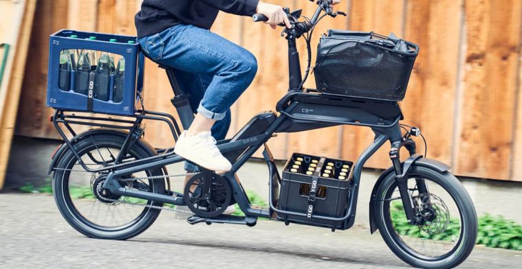 Deze nieuwe e-bike is een combinatie van bakfiets en stadsfiets