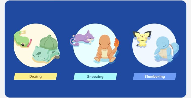 Spelen door te slapen: Pokémon Sleep maakt je slaaptracker leuk