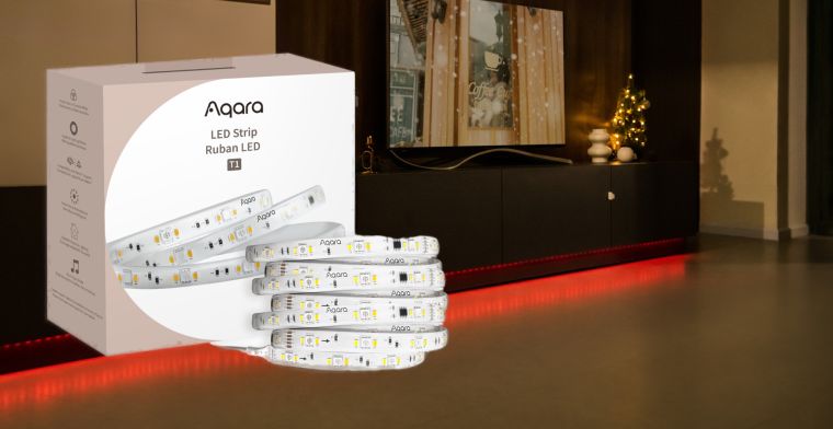 Smart home-merk Aqara komt met zijn eerste slimme lamp: een lichtstrip