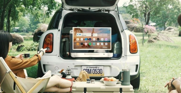 LG heeft nu een TV in een koffer: ideaal voor op vakantie?