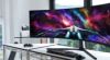 Samsung propt twee 4K-schermen in één ultra-brede monitor